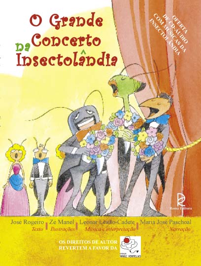 O Grande Concerto na Insectolândia (livro e CD áudio)